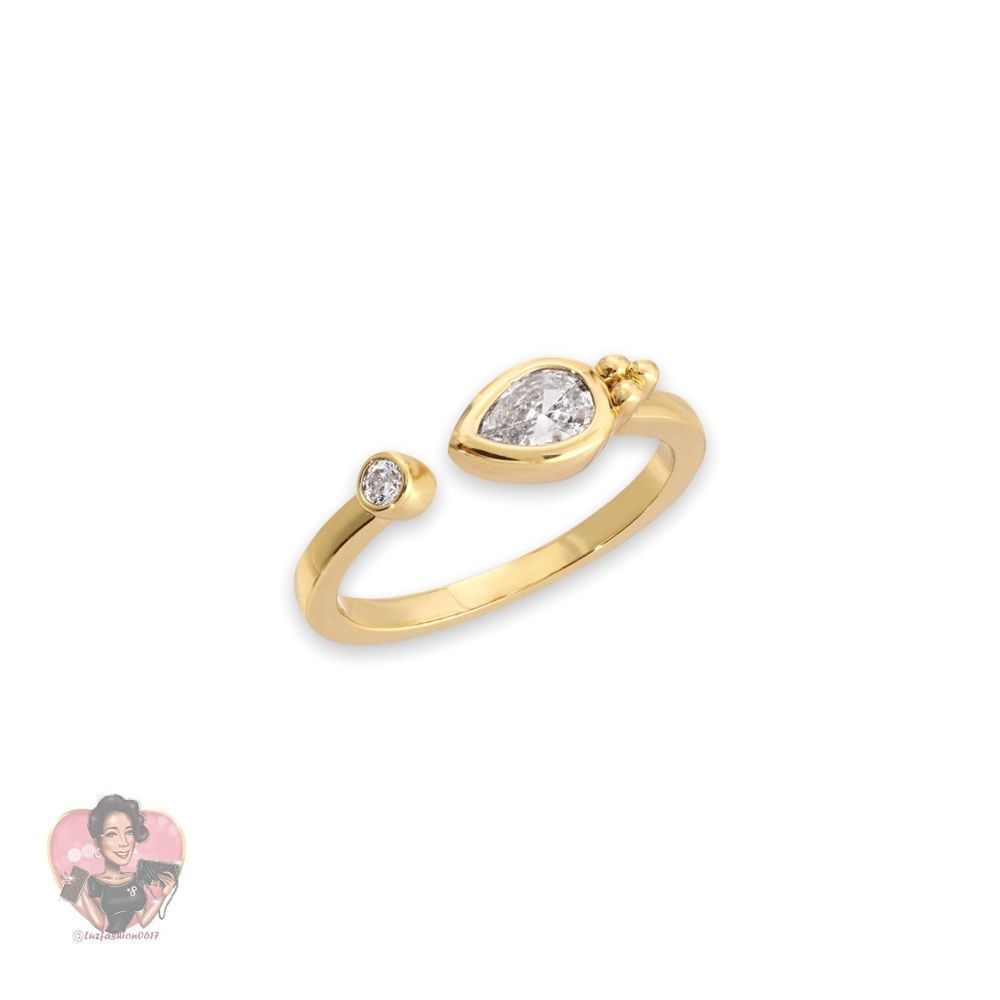 JOY DRAVECKY Temple Teardrop Ring